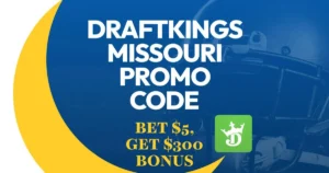 The following DraftKings Missouri promo code is currently active: wager $5 and receive $300 in bonus bets for Monday’s Blues vs. Predators game.