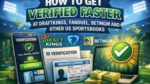How to get verified faster at draftkings, funduel, betmgm and other US sportsbook