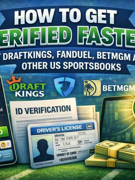 How to get verified faster at draftkings, funduel, betmgm and other US sportsbook