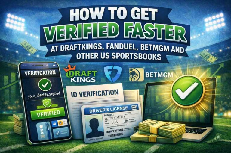 How to get verified faster at DraftKings, FanDuel, BetMGM and other US sportsbooks