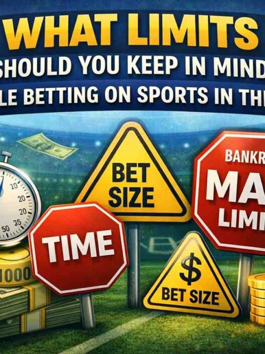 What limits should you keep in mind while betting on sports in the US