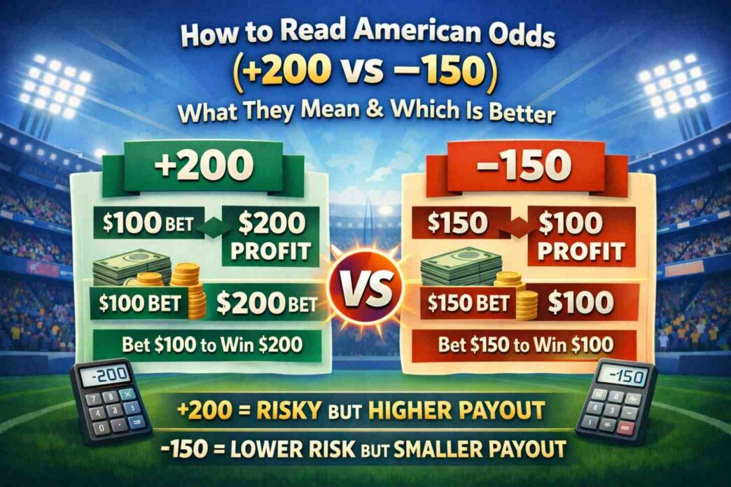 How to read american odds