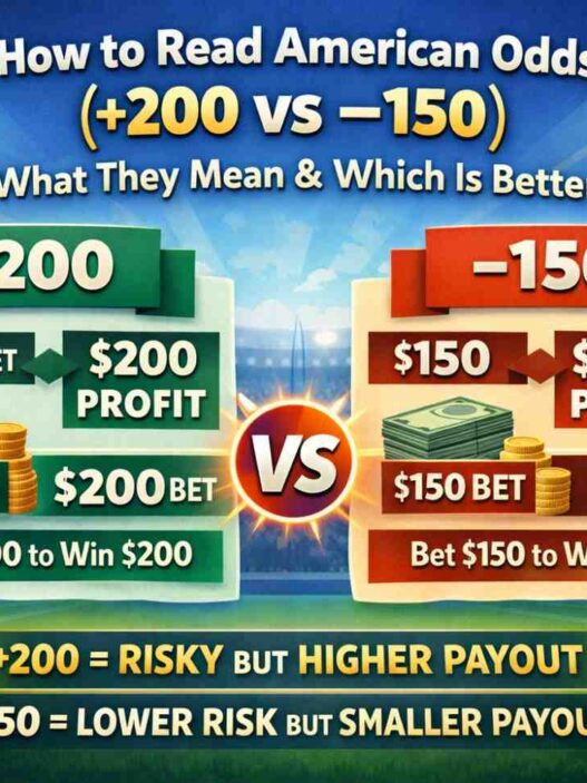 How to read american odds