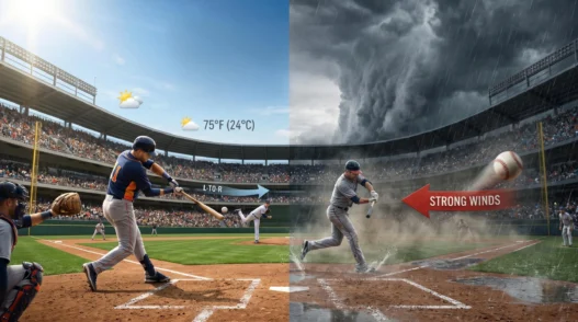 How Weather Conditions Change the Dynamics of Baseball Games