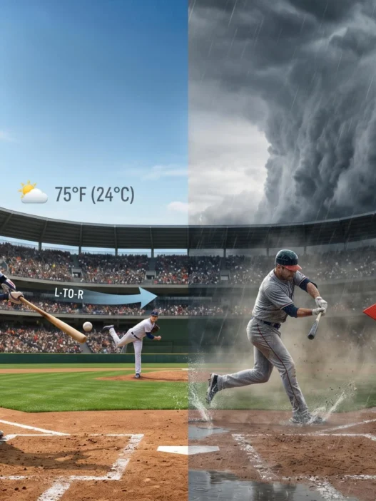 How Weather Conditions Change the Dynamics of Baseball Games