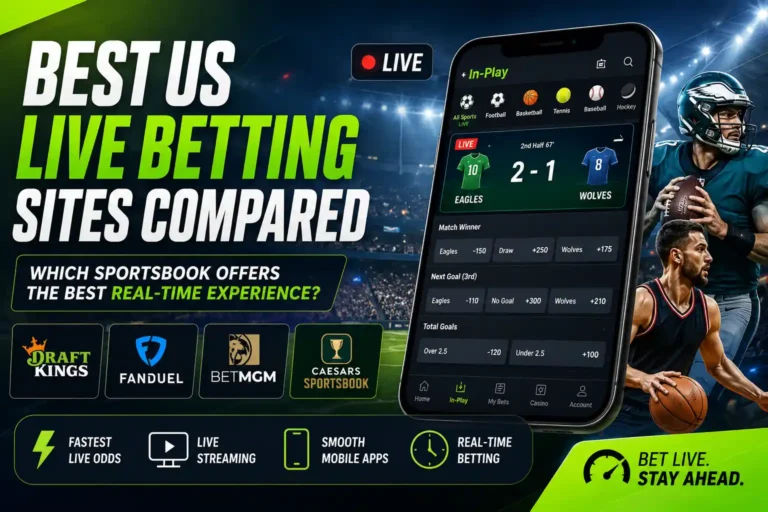 Best US Live Betting Sites Compared: Which sportsbook offers the best real-time experience?