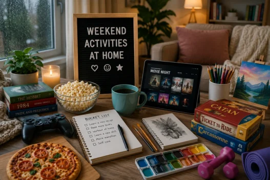 Rain or Shine: 15 weekend activities you can do without leaving the
