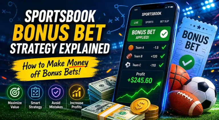 Sportsbook bonus bet strategy explained: How to make money off bonus bets