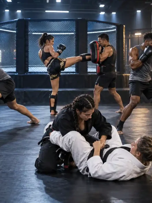 MMA Fighting Styles Explained Wrestling, BJJ, Muay Thai, and Boxing