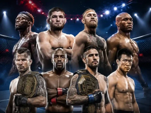 Top MMA Fighters in 2026 Rankings, records, and championship contenders